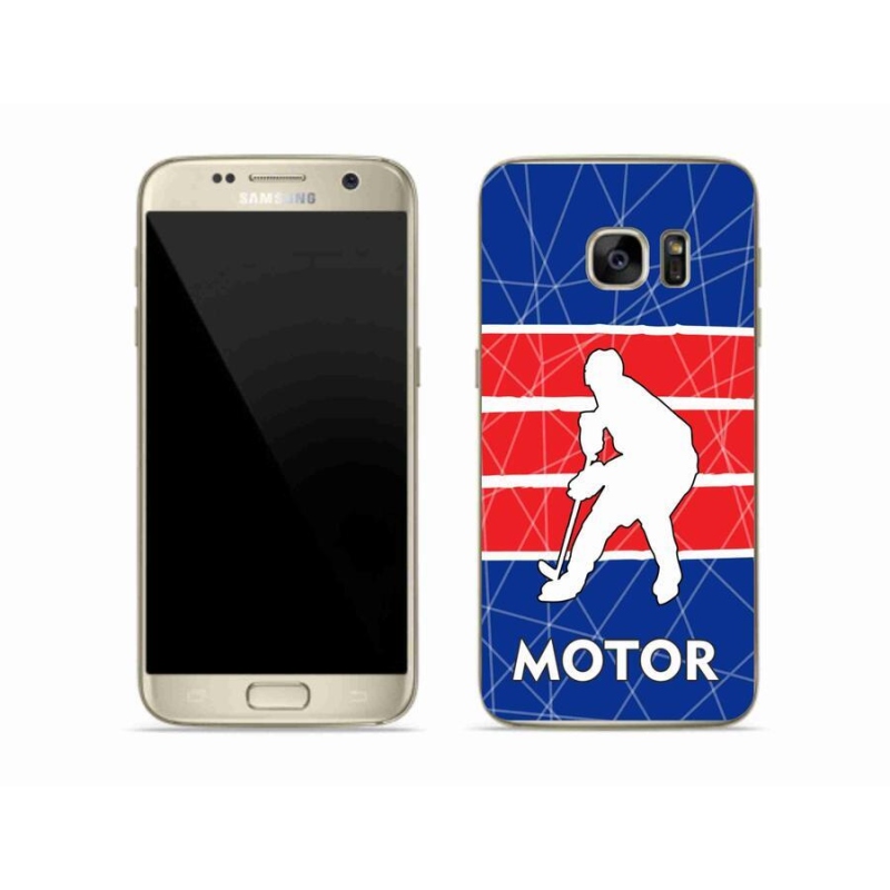Gelový kryt mmCase na mobil Samsung Galaxy S7 - Motor