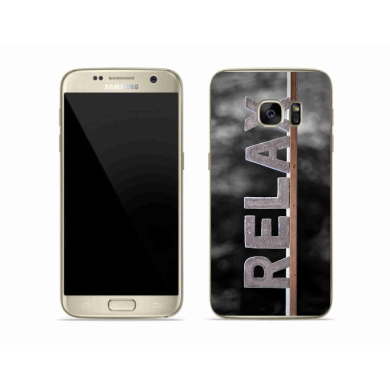 Gelový kryt mmCase na mobil Samsung Galaxy S7 - relax 1