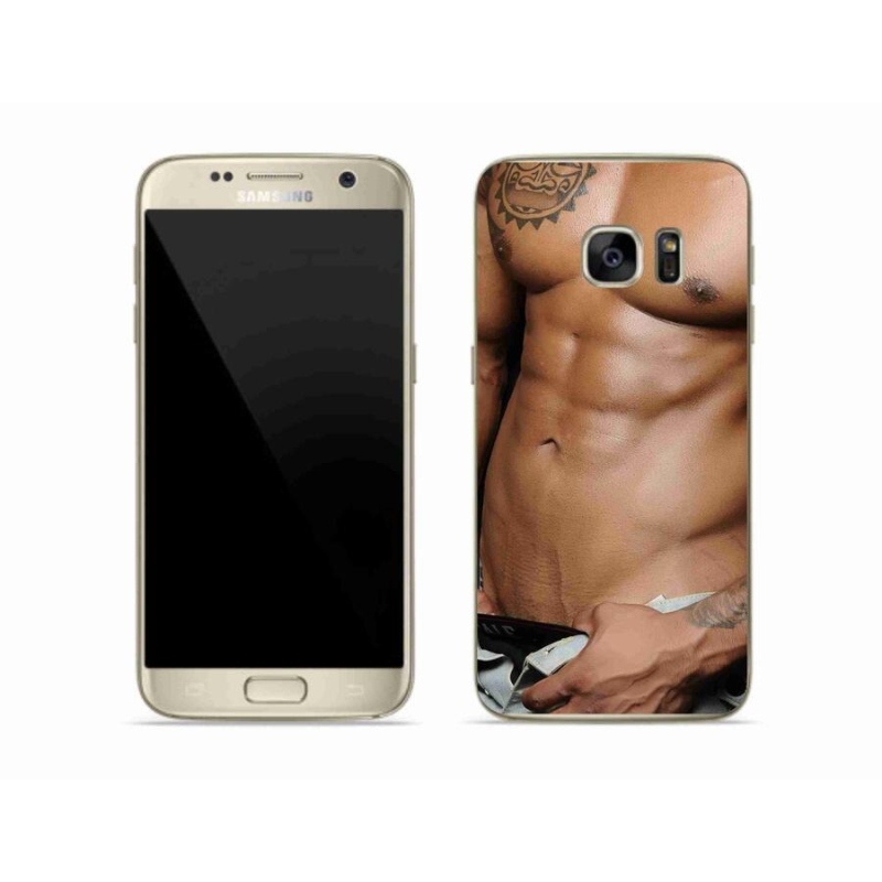 Gelový kryt mmCase na mobil Samsung Galaxy S7 - sexy muž
