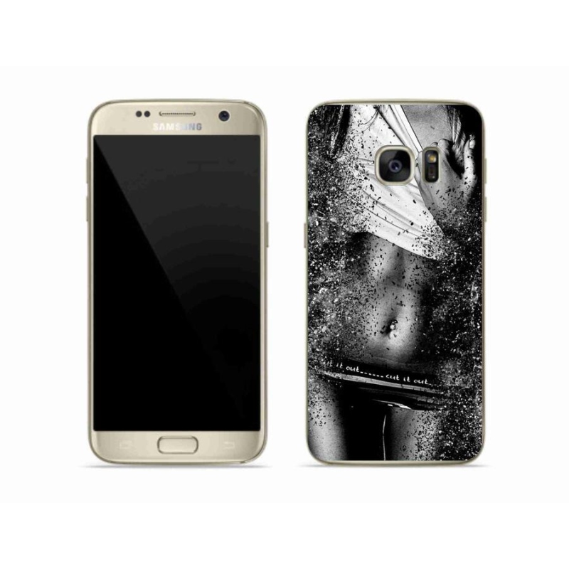 Gelový kryt mmCase na mobil Samsung Galaxy S7 - sexy žena 1