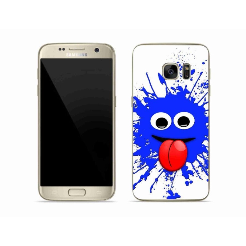 Gelový kryt mmCase na mobil Samsung Galaxy S7 - strašidlo