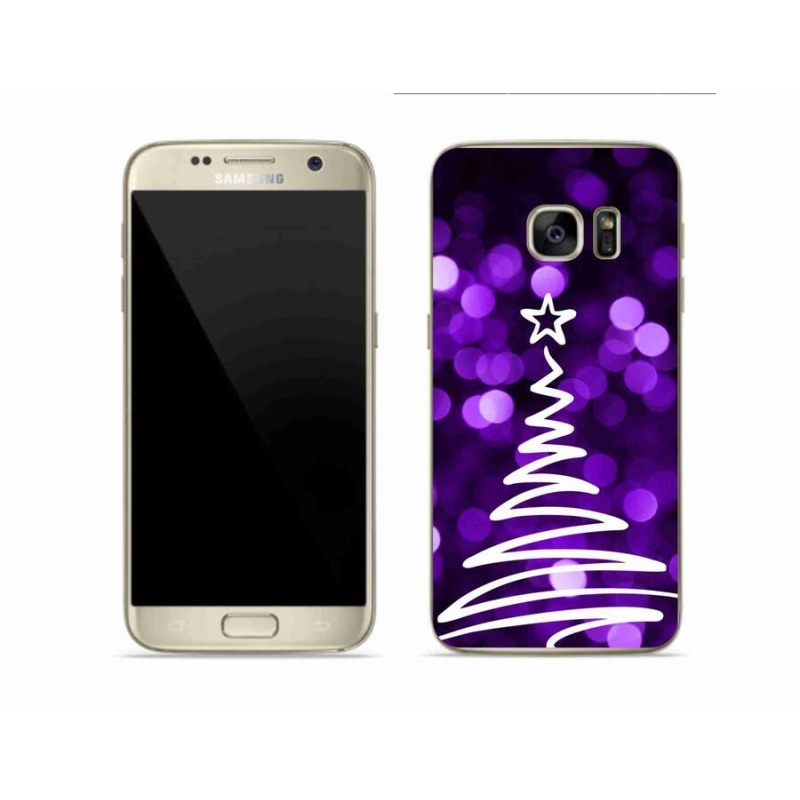 Gelový kryt mmCase na mobil Samsung Galaxy S7 - stromek