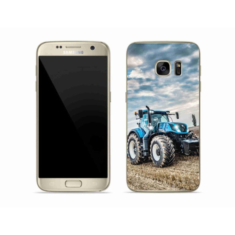 Gelový kryt mmCase na mobil Samsung Galaxy S7 - traktor 2