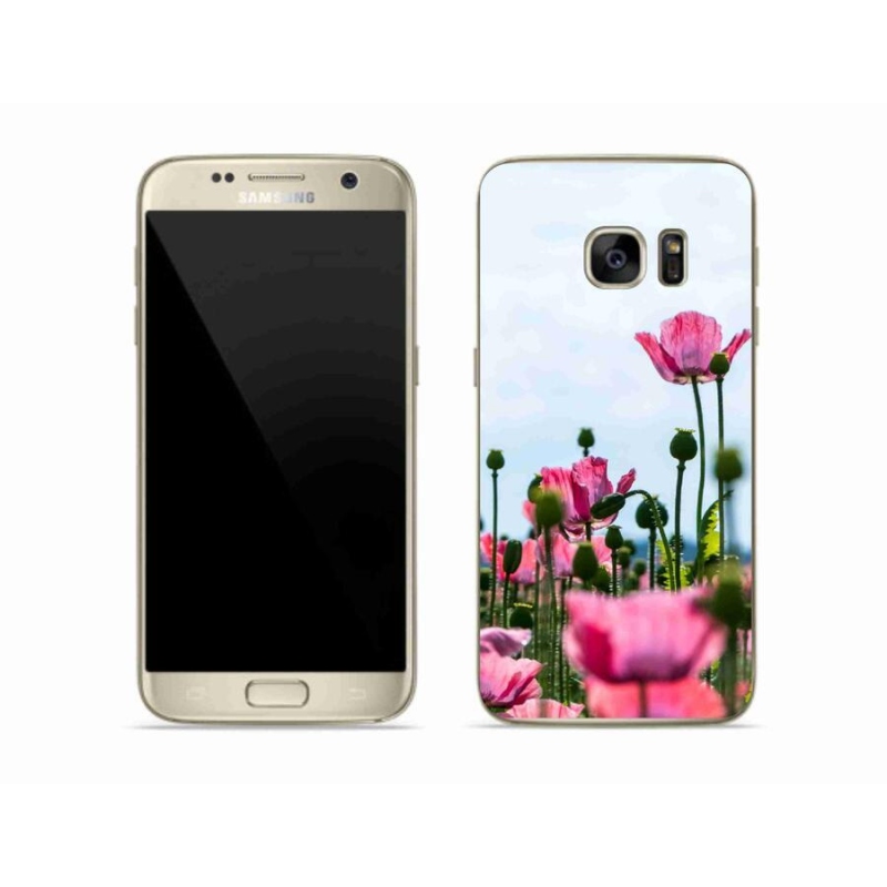 Gelový kryt mmCase na mobil Samsung Galaxy S7 - vlčí mák