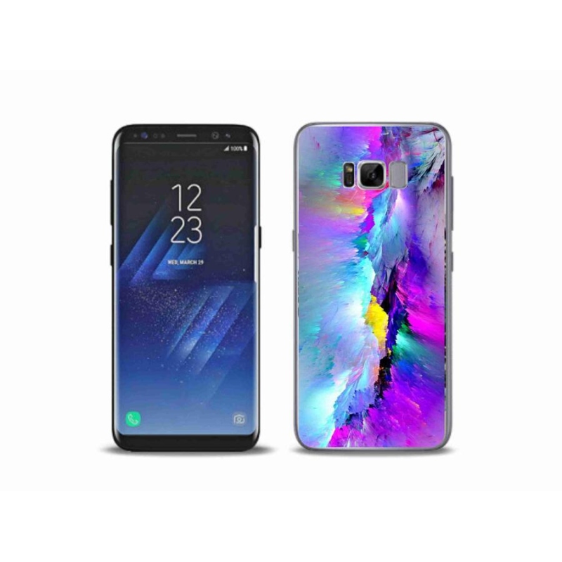 Gelový kryt mmCase na mobil Samsung Galaxy S8 Plus - abstrakt