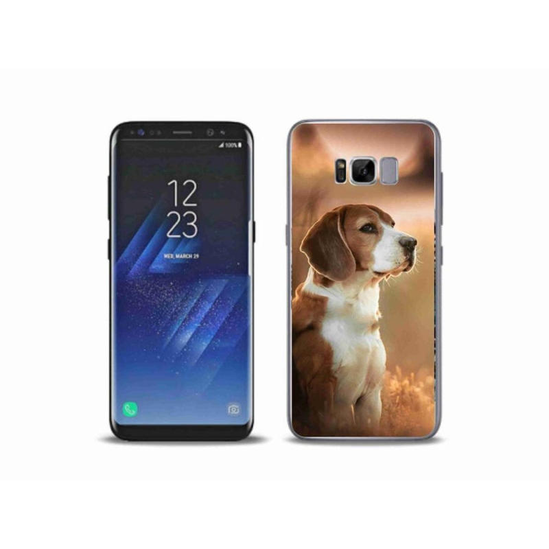 Gelový kryt mmCase na mobil Samsung Galaxy S8 Plus - bígl