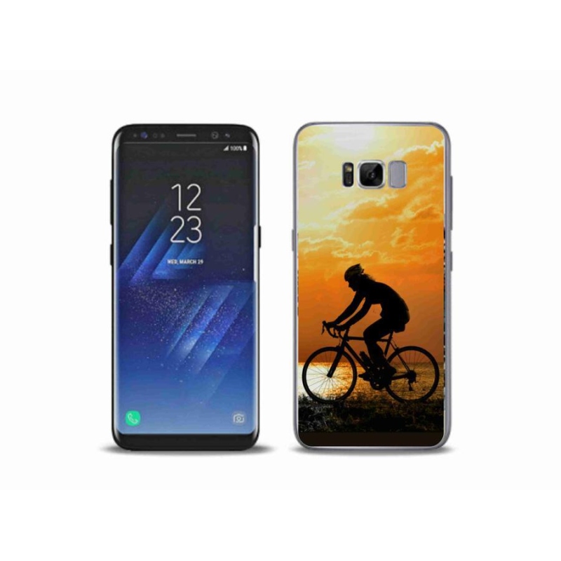 Gelový kryt mmCase na mobil Samsung Galaxy S8 Plus - cyklovýlet