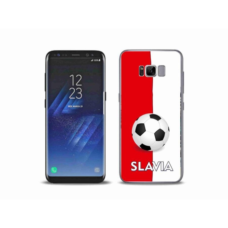 Gelový kryt mmCase na mobil Samsung Galaxy S8 Plus - fotbal 2