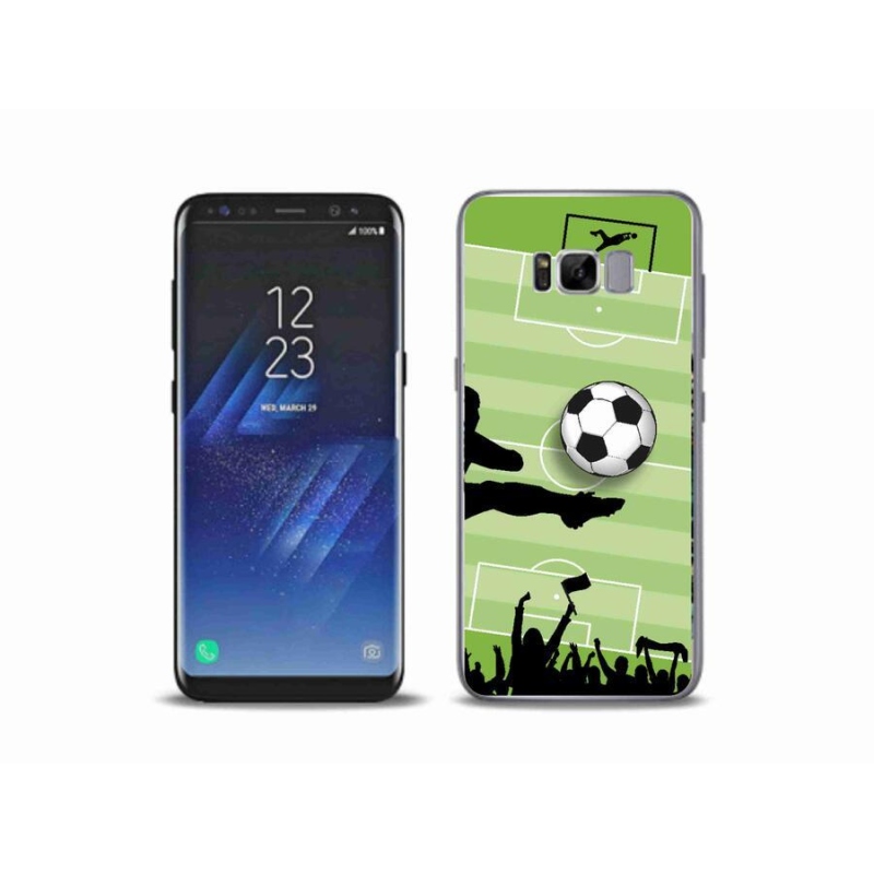 Gelový kryt mmCase na mobil Samsung Galaxy S8 Plus - fotbal 3