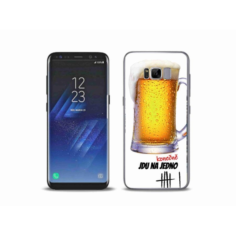 Gelový kryt mmCase na mobil Samsung Galaxy S8 Plus - jdu na jedno