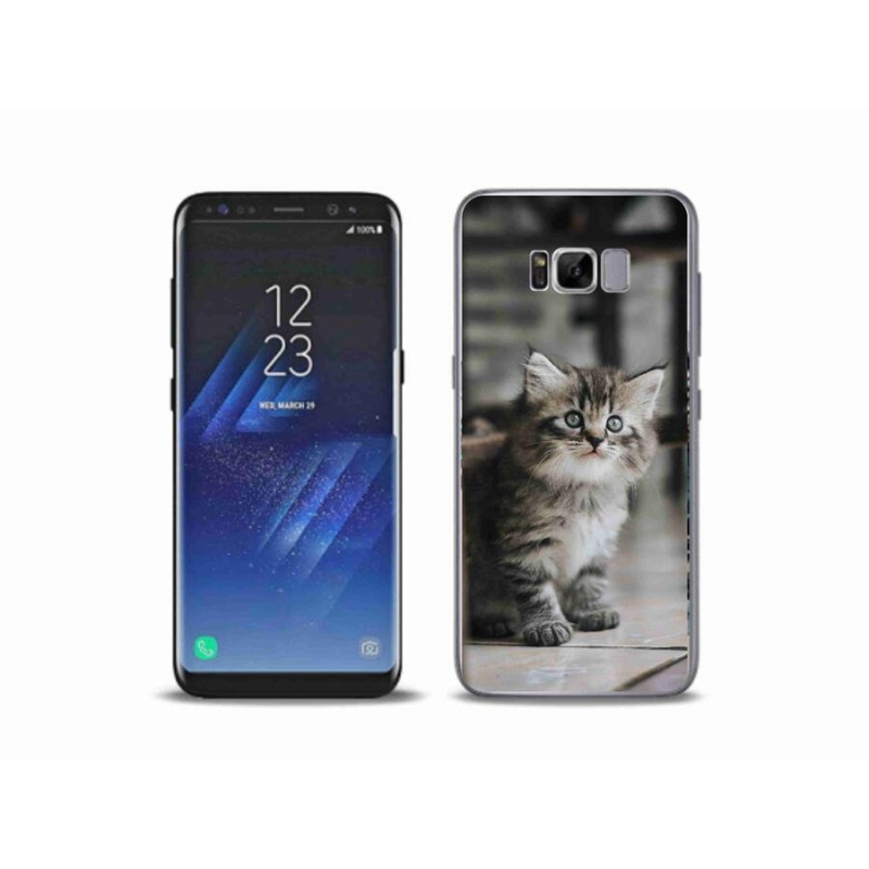 Gelový kryt mmCase na mobil Samsung Galaxy S8 Plus - koťátko