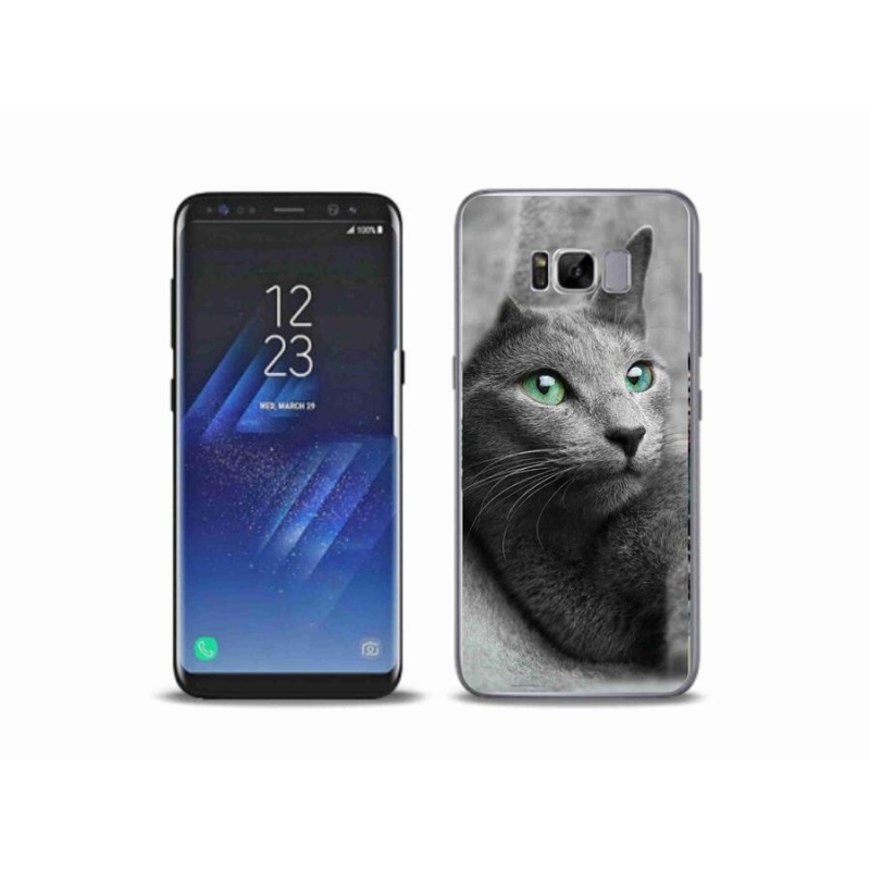 Gelový kryt mmCase na mobil Samsung Galaxy S8 Plus - kočka 2