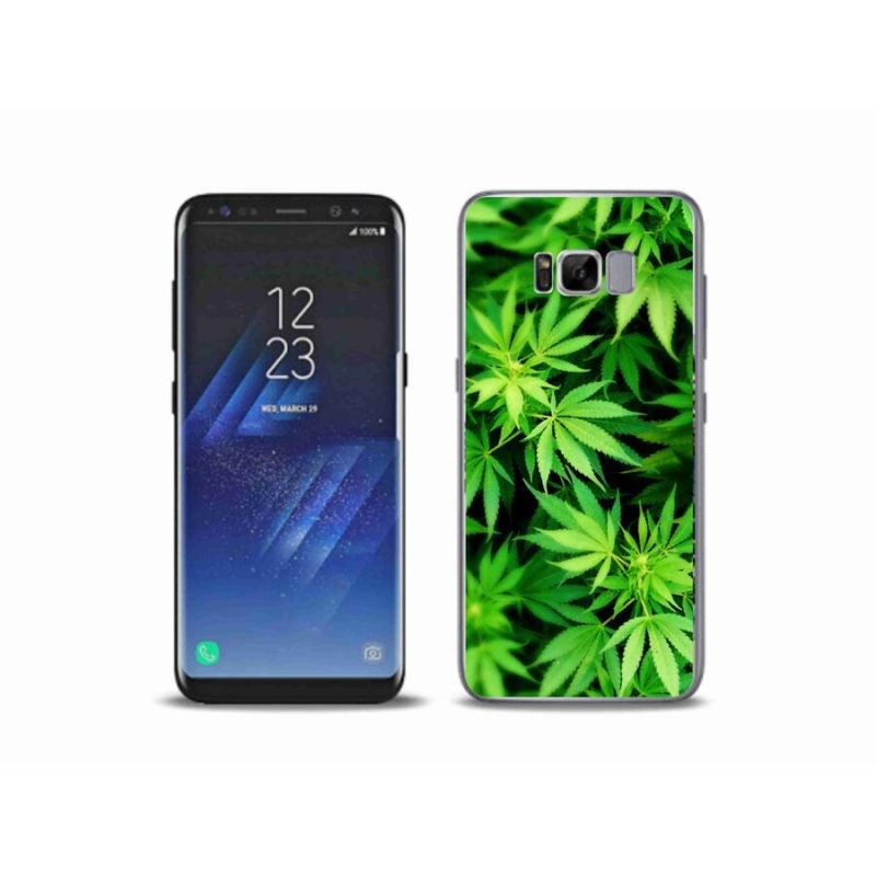 Gelový kryt mmCase na mobil Samsung Galaxy S8 Plus - konopí 3