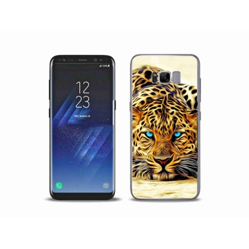 Gelový kryt mmCase na mobil Samsung Galaxy S8 Plus - kreslený tygr