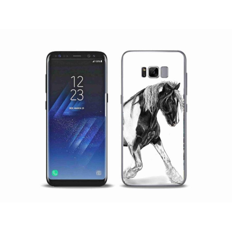 Gelový kryt mmCase na mobil Samsung Galaxy S8 Plus - kůň