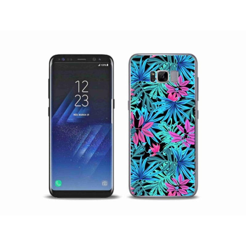 Gelový kryt mmCase na mobil Samsung Galaxy S8 Plus - květiny 3