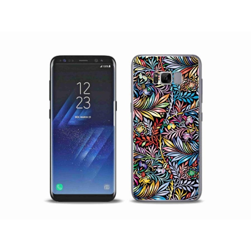 Gelový kryt mmCase na mobil Samsung Galaxy S8 Plus - květiny 5