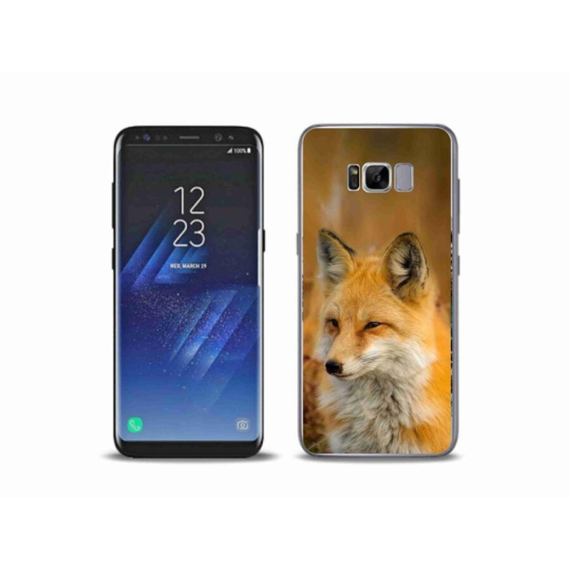 Gelový kryt mmCase na mobil Samsung Galaxy S8 Plus - liška