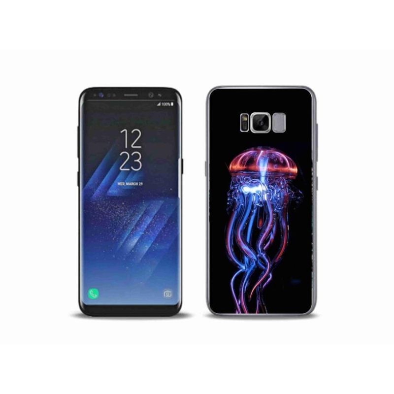 Gelový kryt mmCase na mobil Samsung Galaxy S8 Plus - medúza
