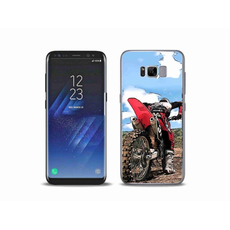 Gelový kryt mmCase na mobil Samsung Galaxy S8 Plus - moto
