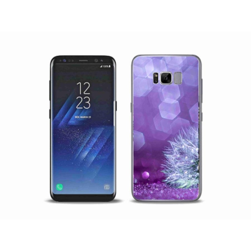 Gelový kryt mmCase na mobil Samsung Galaxy S8 Plus - odkvetlá pampeliška 2