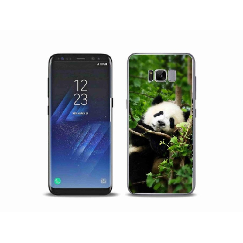 Gelový kryt mmCase na mobil Samsung Galaxy S8 Plus - panda