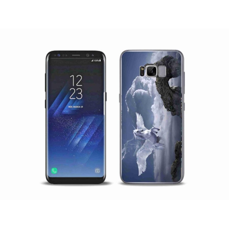 Gelový kryt mmCase na mobil Samsung Galaxy S8 Plus - pegas