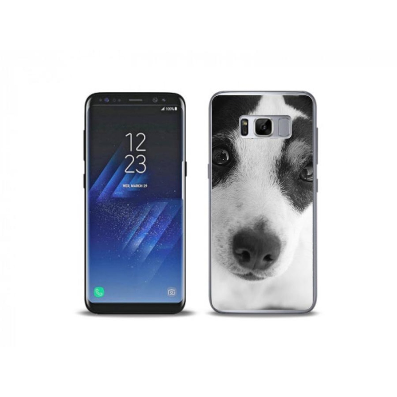 Gelový kryt mmCase na mobil Samsung Galaxy S8 Plus - pes