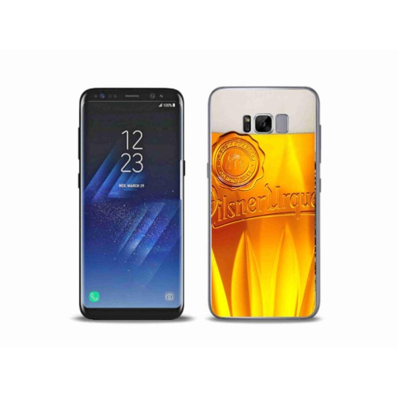 Gelový kryt mmCase na mobil Samsung Galaxy S8 Plus - pivo
