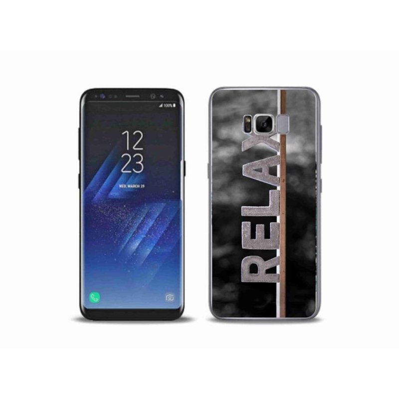 Gelový kryt mmCase na mobil Samsung Galaxy S8 Plus - relax 1