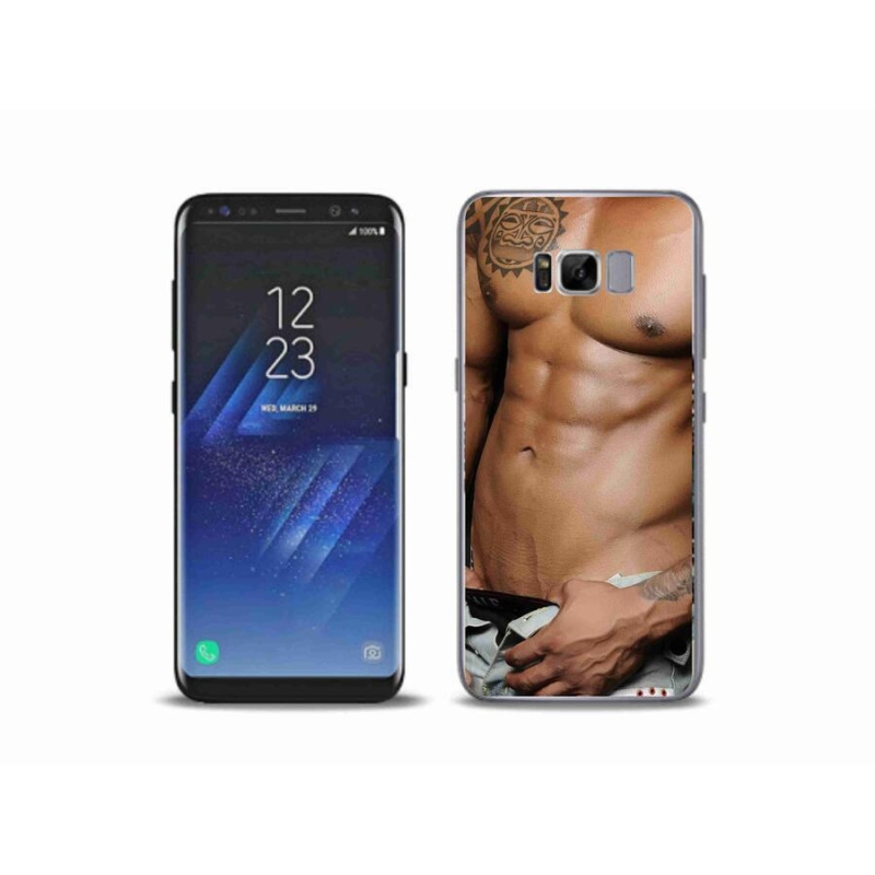 Gelový kryt mmCase na mobil Samsung Galaxy S8 Plus - sexy muž