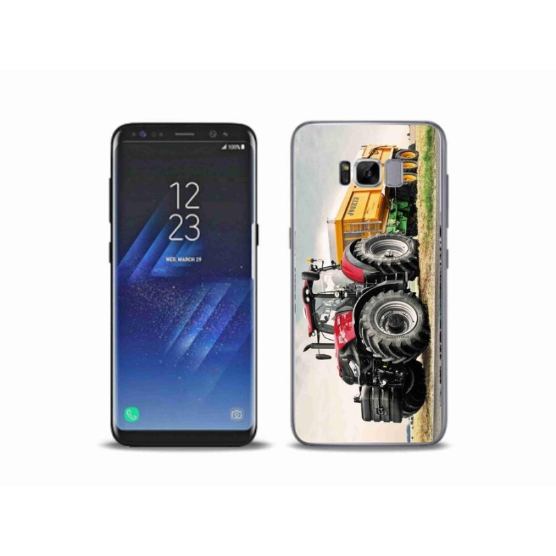 Gelový kryt mmCase na mobil Samsung Galaxy S8 Plus - traktor 3