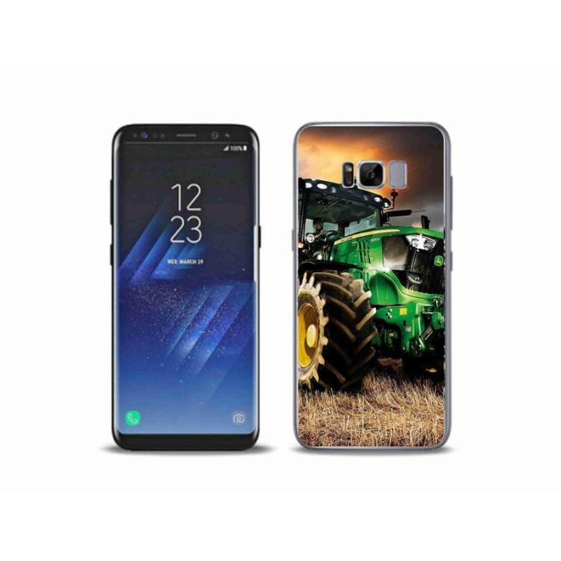 Gelový kryt mmCase na mobil Samsung Galaxy S8 Plus - traktor