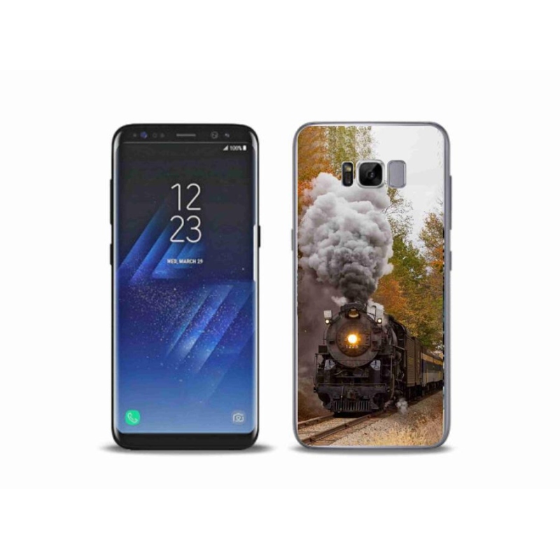 Gelový kryt mmCase na mobil Samsung Galaxy S8 Plus - vlak 1