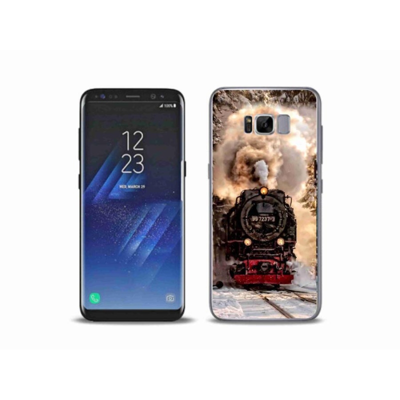 Gelový kryt mmCase na mobil Samsung Galaxy S8 Plus - vlak