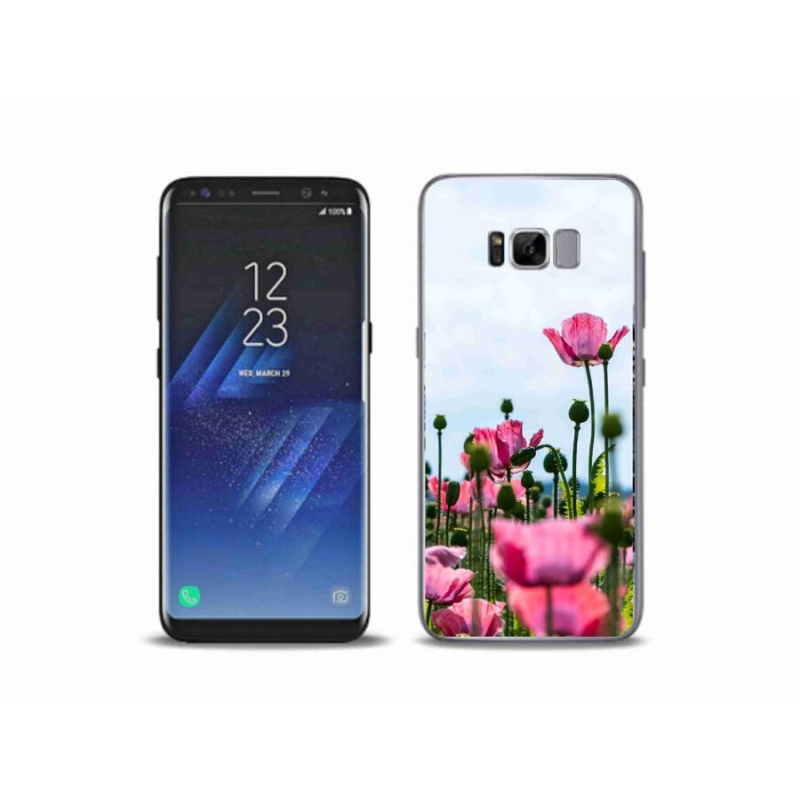 Gelový kryt mmCase na mobil Samsung Galaxy S8 Plus - vlčí mák