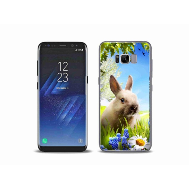 Gelový kryt mmCase na mobil Samsung Galaxy S8 Plus - zajíček