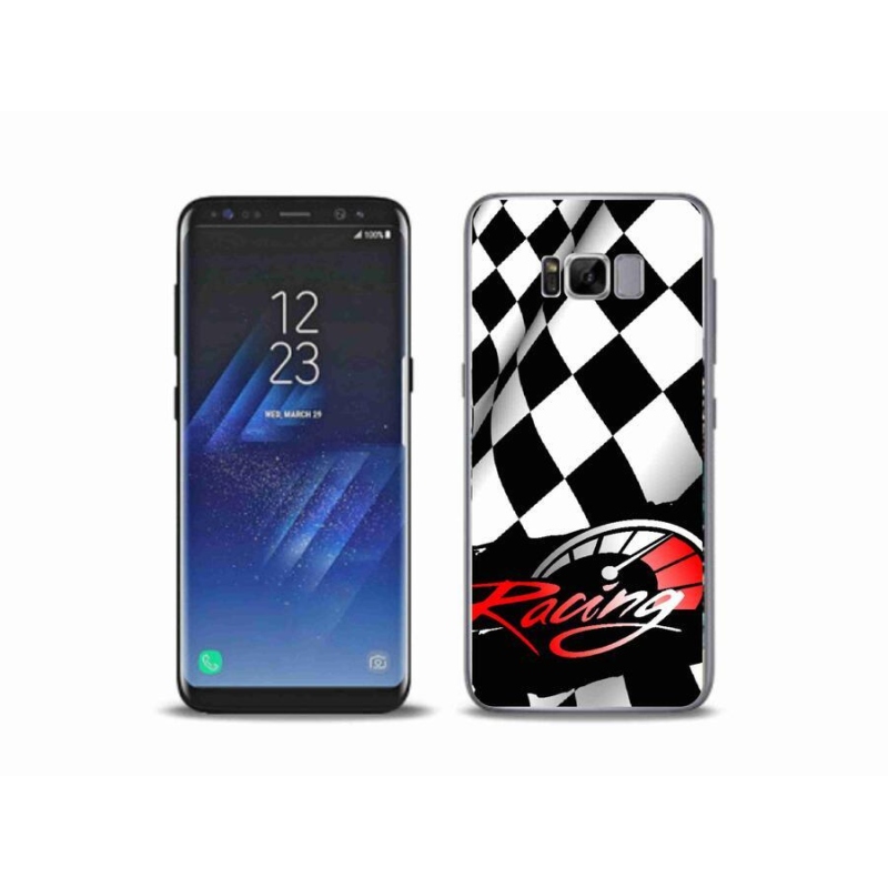 Gelový kryt mmCase na mobil Samsung Galaxy S8 Plus - závodění