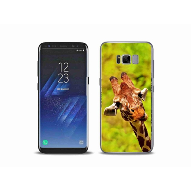 Gelový kryt mmCase na mobil Samsung Galaxy S8 Plus - žirafa