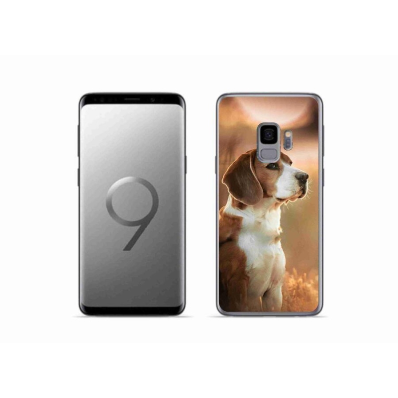 Gelový kryt mmCase na mobil Samsung Galaxy S9 - bígl