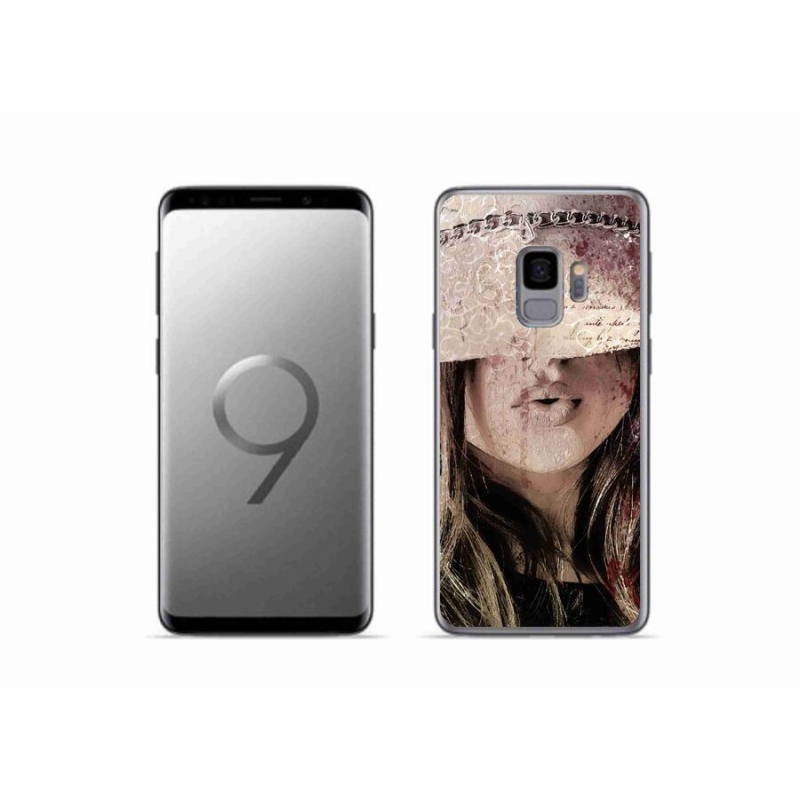 Gelový kryt mmCase na mobil Samsung Galaxy S9 - dívka