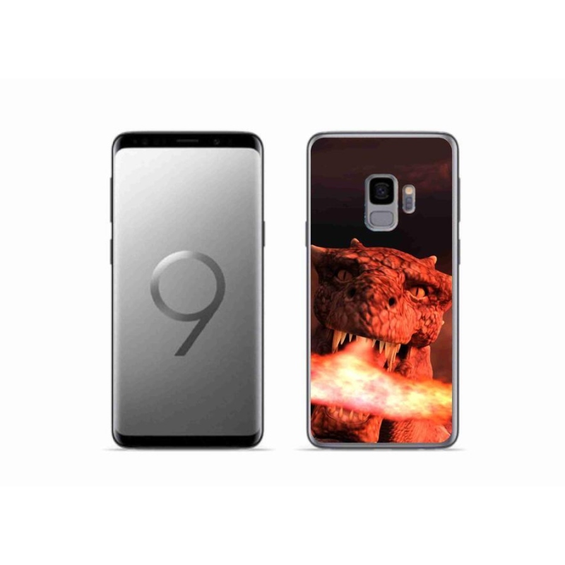 Gelový kryt mmCase na mobil Samsung Galaxy S9 - drak