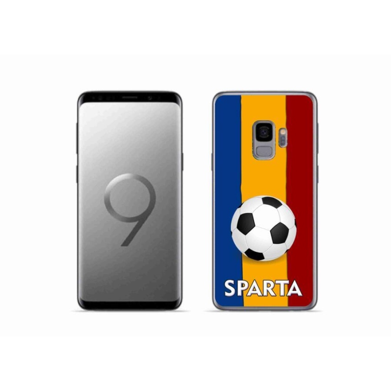 Gelový kryt mmCase na mobil Samsung Galaxy S9 - fotbal 1