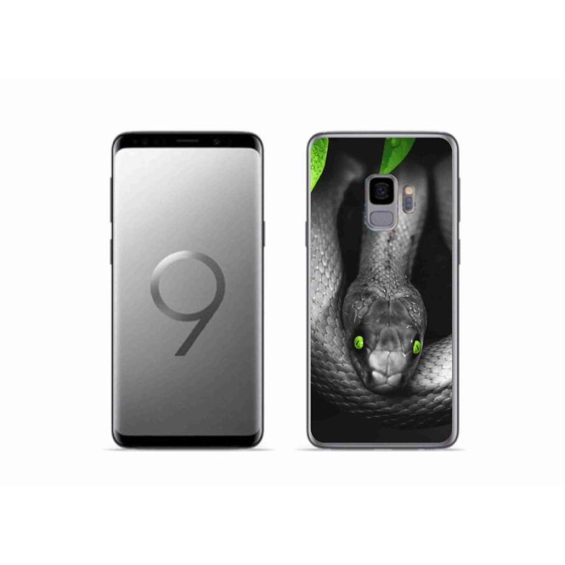 Gelový kryt mmCase na mobil Samsung Galaxy S9 - had