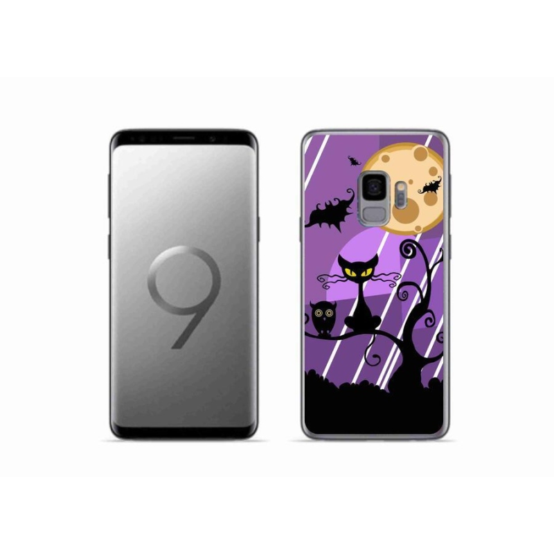 Gelový kryt mmCase na mobil Samsung Galaxy S9 - halloween