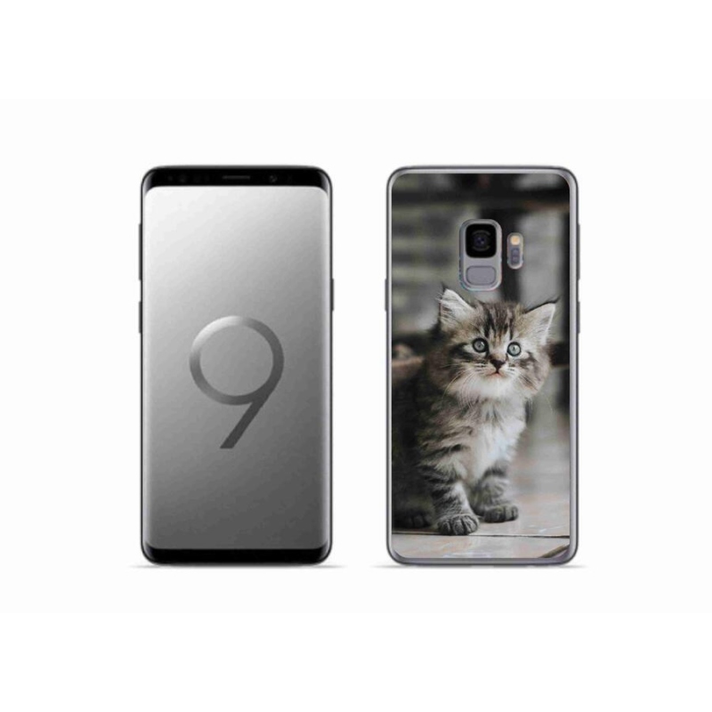 Gelový kryt mmCase na mobil Samsung Galaxy S9 - koťátko