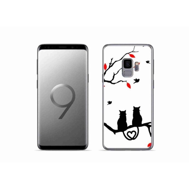 Gelový kryt mmCase na mobil Samsung Galaxy S9 - kočičí láska