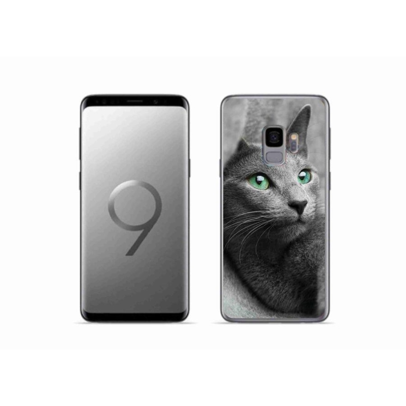 Gelový kryt mmCase na mobil Samsung Galaxy S9 - kočka 2