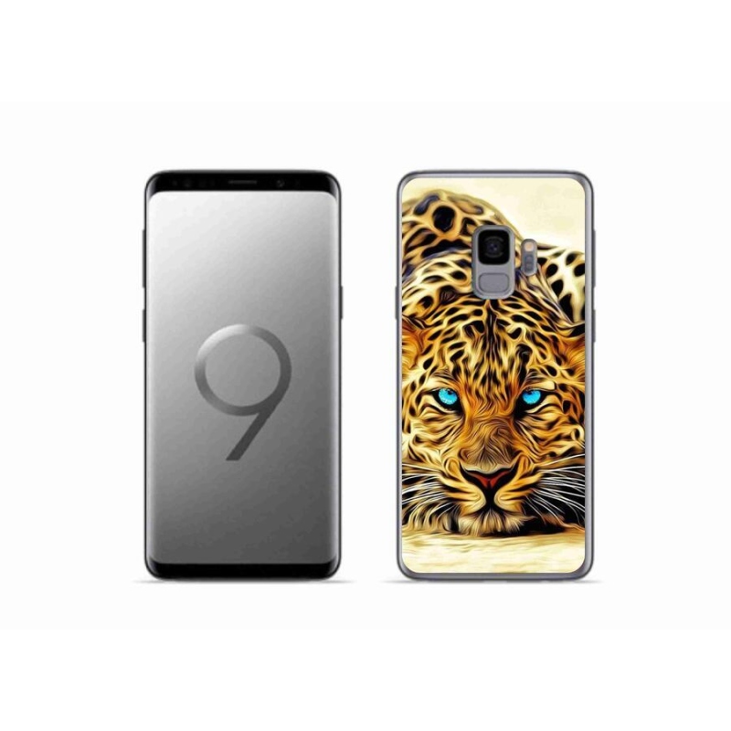 Gelový kryt mmCase na mobil Samsung Galaxy S9 - kreslený tygr