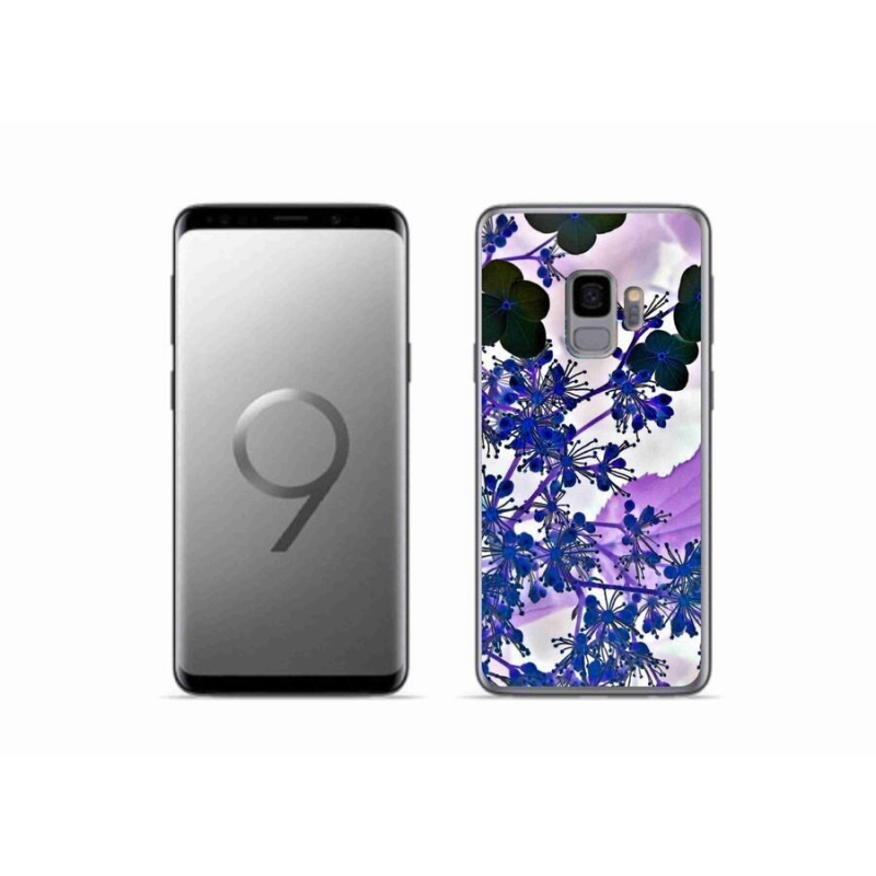 Gelový kryt mmCase na mobil Samsung Galaxy S9 - květ hortenzie